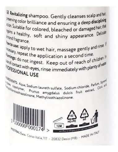 struktis shampoo professionale - 1 litro - mandorla - rivitalizzante: tuttocasashop.live: igiene e cura della persona