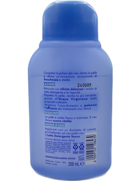 venus lozione tonica viso - 200ml - stimolante - stimola rinfresca illumina: tuttocasashop.live: igiene e cura della persona