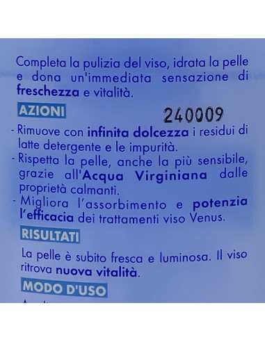venus lozione tonica viso - 200ml - stimolante - stimola rinfresca illumina: tuttocasashop.live: igiene e cura della persona