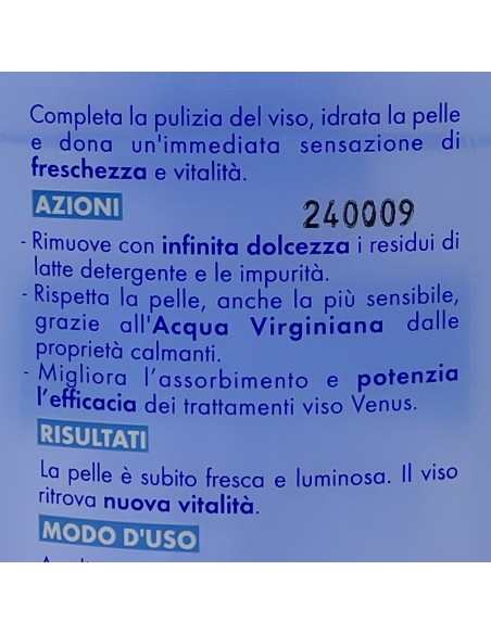 venus lozione tonica viso - 200ml - stimolante - stimola rinfresca illumina: tuttocasashop.live: igiene e cura della persona