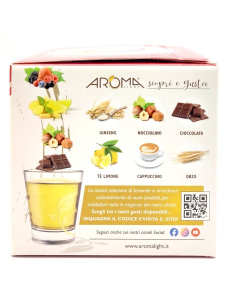 aroma light 30 capsule di gusto - zenzero e limone - compatibile nespresso: tuttocasashop.live: altro - bazar