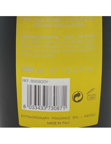 diadora shower gel - bagnodoccia - 400ml - yellow energy fragrance - uomo: tuttocasashop.live: igiene e cura della persona