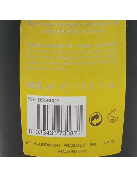diadora shower gel - bagnodoccia - 400ml - yellow energy fragrance - uomo: tuttocasashop.live: igiene e cura della persona