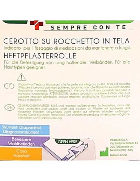dr marcus rocchetto adesivo per medicazioni in tela - 2.5cm - 5 metri: tuttocasashop.live: igiene e cura della persona