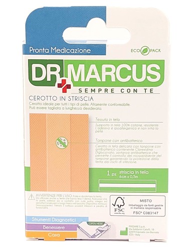 dr marcus cerotto a striscia per medicazioni - 6x50cm: tuttocasashop.live: igiene e cura della persona