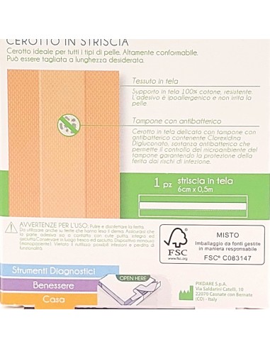 dr marcus cerotto a striscia per medicazioni - 6x50cm: tuttocasashop.live: igiene e cura della persona