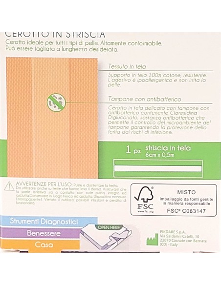 dr marcus cerotto a striscia per medicazioni - 6x50cm: tuttocasashop.live: igiene e cura della persona
