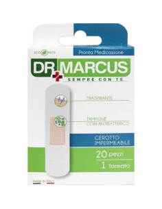 dr marcus cerotti traspiranti per medicazioni - 20 pezzi: tuttocasashop.live: igiene e cura della persona