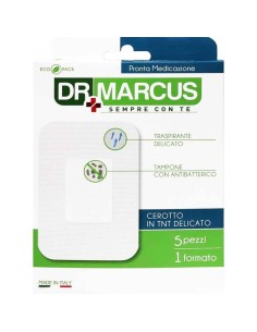 dr marcus cerotti per medicazione in tnt - 10x8cm - 5 pezzi: tuttocasashop.live: igiene e cura della persona