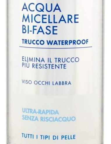 venus acqua micellare 400ml - bi-fase - trucco whaterproof viso occhi labbra: tuttocasashop.live: igiene e cura della persona