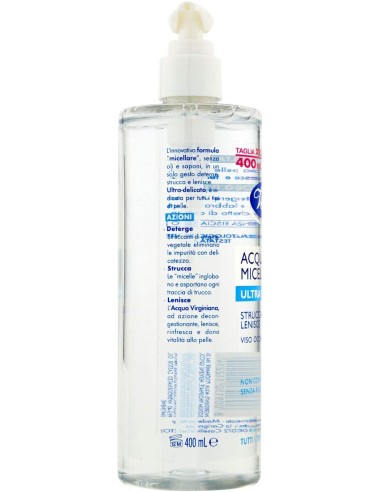 venus acqua micellare 400ml - ultra delicata - struccante viso occhi labbra: tuttocasashop.live: igiene e cura della persona