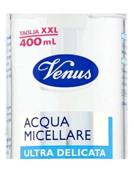 venus acqua micellare 400ml - ultra delicata - struccante viso occhi labbra: tuttocasashop.live: igiene e cura della persona