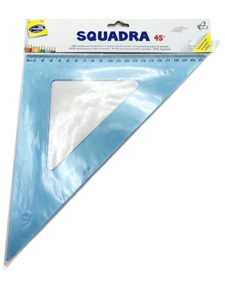 squadra tecnica 45 gradi - 21cm: tuttocasashop.live: altro - bazar