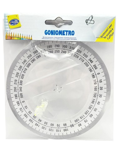 goniometro 360gradi - diametro 12cm: tuttocasashop.live: altro - bazar
