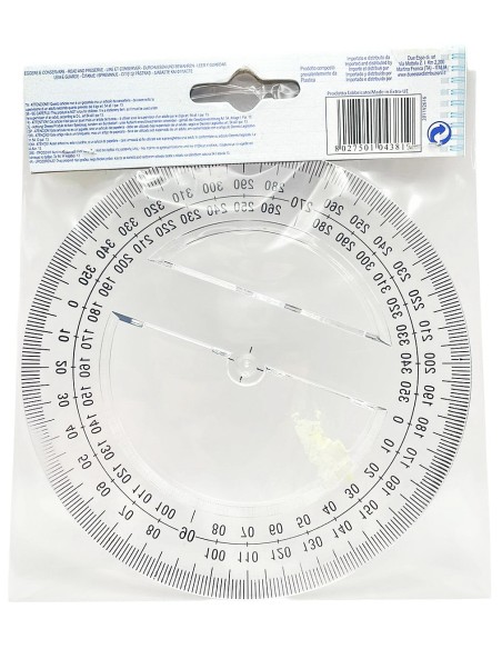 goniometro 360gradi - diametro 12cm: tuttocasashop.live: altro - bazar