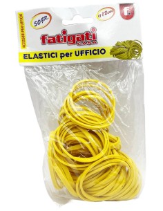 fatigati elastici da ufficio o multiuso - 50 grammi - diametro 12cm: tuttocasashop.live: altro - bazar