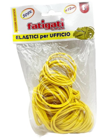 fatigati elastici da ufficio o multiuso - 50 grammi - diametro 12cm: tuttocasashop.live: altro - bazar