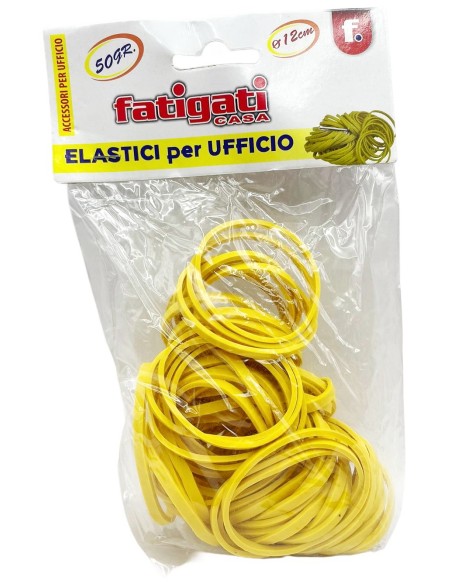 fatigati elastici da ufficio o multiuso - 50 grammi - diametro 12cm: tuttocasashop.live: altro - bazar