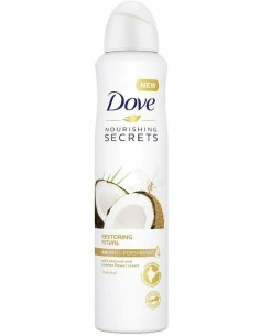 dove deodorante spray formato xl 250ml - nourishing secret - cocco: tuttocasashop.live: igiene e cura della persona