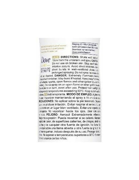 dove deodorante spray formato xl 250ml - nourishing secret - cocco: tuttocasashop.live: igiene e cura della persona