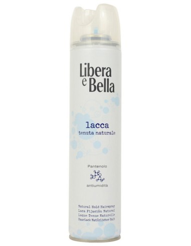 libera e bella lacca capelli 250ml - tenuta naturale - pantenolo antiumidita: tuttocasashop.live: igiene e cura della persona