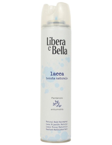 libera e bella lacca capelli 250ml - tenuta naturale - pantenolo antiumidita: tuttocasashop.live: igiene e cura della persona