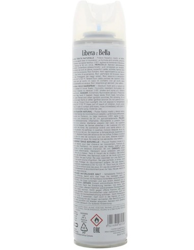 libera e bella lacca capelli 250ml - tenuta naturale - pantenolo antiumidita: tuttocasashop.live: igiene e cura della persona