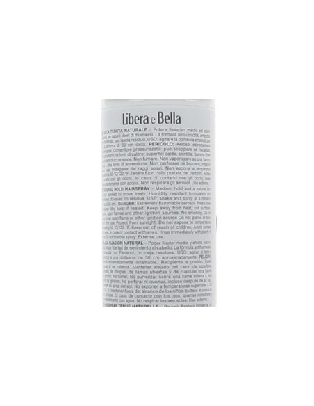 libera e bella lacca capelli 250ml - tenuta naturale - pantenolo antiumidita: tuttocasashop.live: igiene e cura della persona
