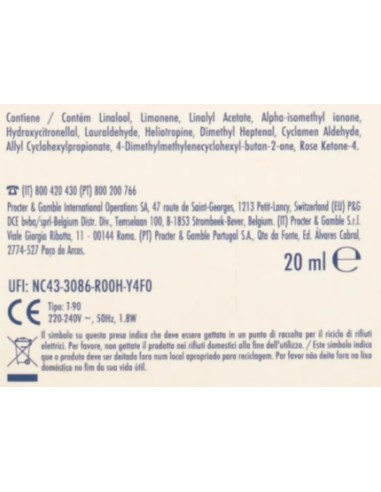 ambipur deodorante ambienti elettrico - 20ml 80 giorni - vaniglia: tuttocasashop.live: pulizia e cura della casa