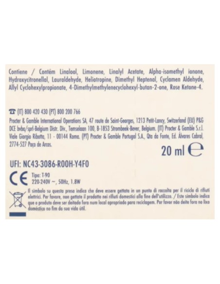 ambipur deodorante ambienti elettrico - 20ml 80 giorni - vaniglia: tuttocasashop.live: pulizia e cura della casa