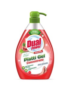 dual power detersivo per piatti e stoviglie con erogatore 1l aloe melograno: tuttocasashop.live: pulizia e cura della casa