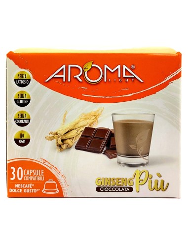 aroma light 30 capsule di gusto - ginseng piu' cioccolata - dolce gusto: tuttocasashop.live: altro - bazar