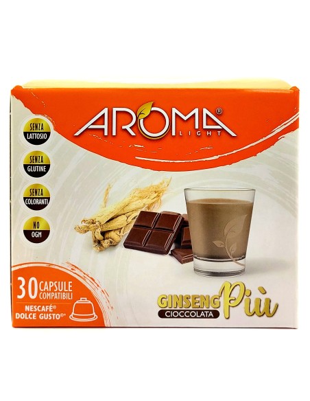 aroma light 30 capsule di gusto - ginseng piu' cioccolata - dolce gusto: tuttocasashop.live: altro - bazar