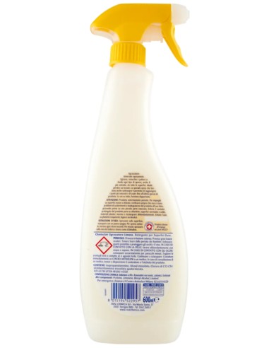 chanteclair sgrassatore universale spray 600ml - limone: tuttocasashop.live: pulizia e cura della casa
