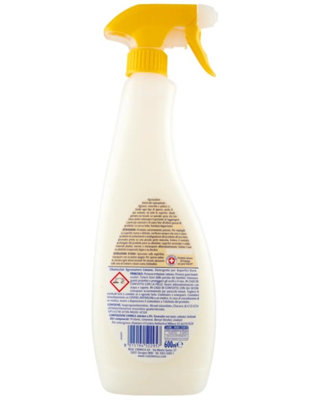 chanteclair sgrassatore universale spray 600ml - limone: tuttocasashop.live: pulizia e cura della casa