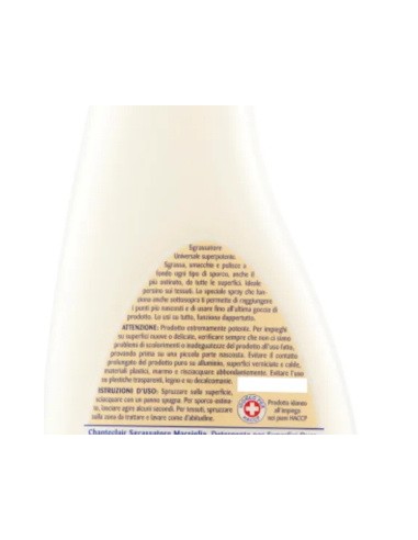 chanteclair sgrassatore universale spray 600ml - marsiglia: tuttocasashop.live: pulizia e cura della casa