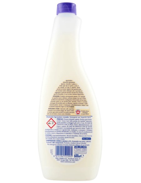 chanteclair sgrassatore universale spray 600ml - ricarica - lavanda: tuttocasashop.live: pulizia e cura della casa