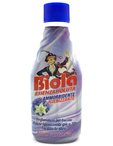 biola' essenzassoluta ammorbidente igienizzante - 300ml - lilium&ortensia: tuttocasashop.live: prodotti per bucato e tessuti