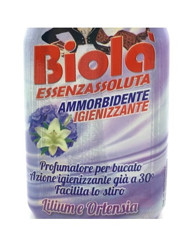 biola' essenzassoluta ammorbidente igienizzante - 300ml - lilium&ortensia: tuttocasashop.live: prodotti per bucato e tessuti