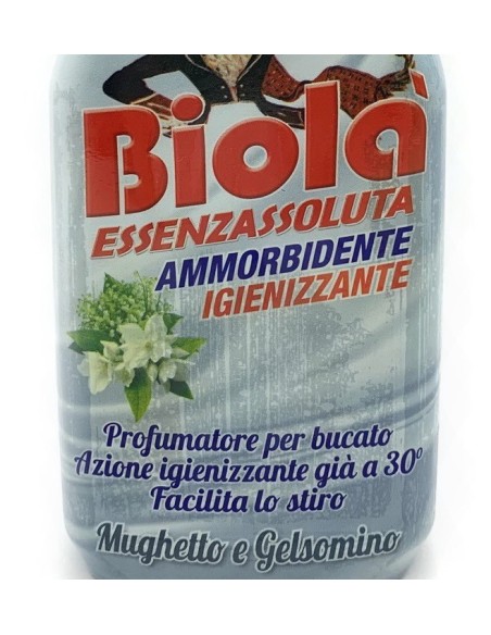 biola' essenzassoluta ammorbidente igienizzante - 300ml - mughetto&gelsomino: tuttocasashop.live: prodotti per bucato e tessuti