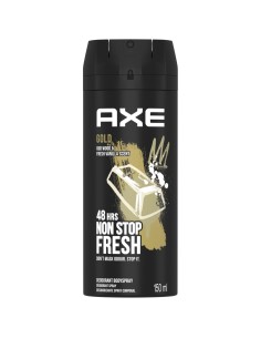 axe deodorante body spray for men - 150ml - gold dark - vaniglia: tuttocasashop.live: igiene e cura della persona
