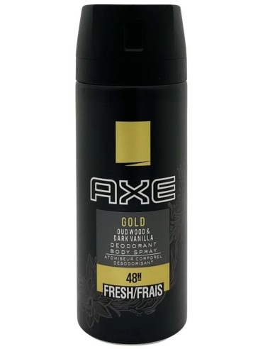 axe deodorante body spray for men - 150ml - gold dark - vaniglia: tuttocasashop.live: igiene e cura della persona