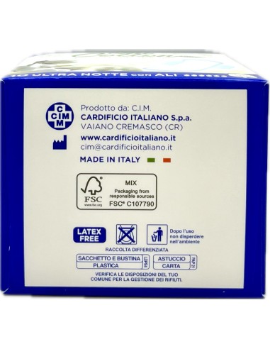 emi cotton assorbenti ultra in cotone - 10 pezzi - notte: tuttocasashop.live: igiene e cura della persona