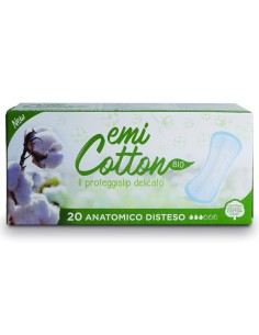 emi cotton 20 proteggislip in cotone - formato salva slip - distesi: tuttocasashop.live: igiene e cura della persona
