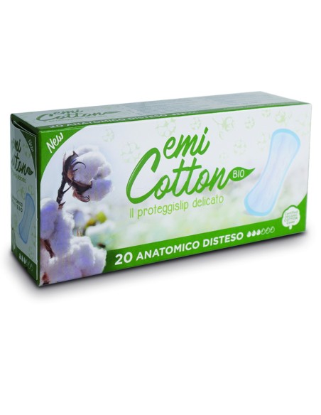 emi cotton 20 proteggislip in cotone - formato salva slip - distesi: tuttocasashop.live: igiene e cura della persona
