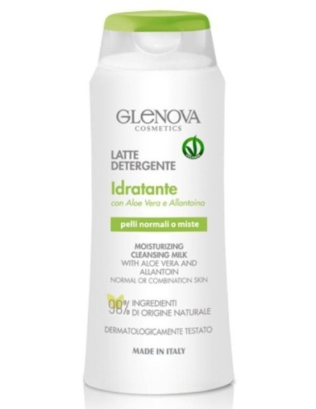 glenova latte detergent - 200ml - idratante - aloe vera e allantoina: tuttocasashop.live: igiene e cura della persona