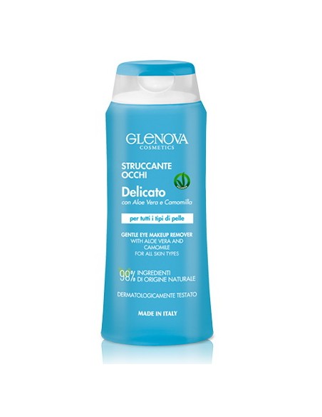 glenova struccante occhi delicato - 200ml - con aloe vera e camomilla: tuttocasashop.live: igiene e cura della persona