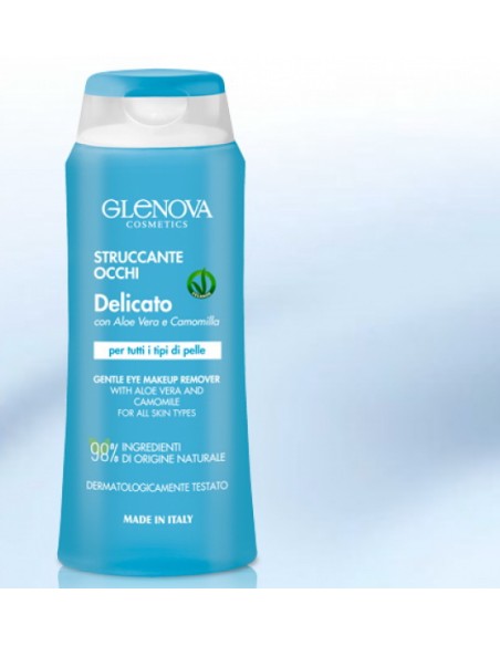 glenova struccante occhi delicato - 200ml - con aloe vera e camomilla: tuttocasashop.live: igiene e cura della persona