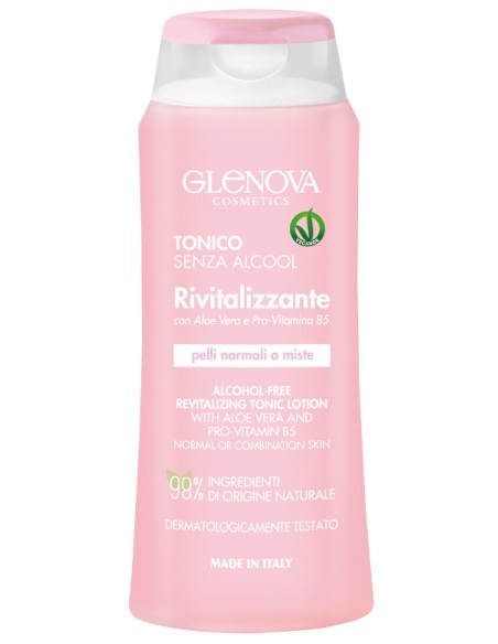 glenova tonico senza alcool rivitalizzante - 200ml - aloe e pro-vitamina b5: tuttocasashop.live: igiene e cura della persona