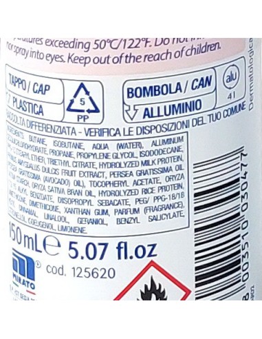 nidra deodorante spray - 150ml - delicato - proteine del latte e mandorla: tuttocasashop.live: igiene e cura della persona